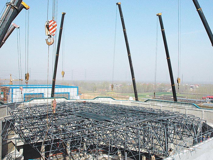 清远网架高空滑移法