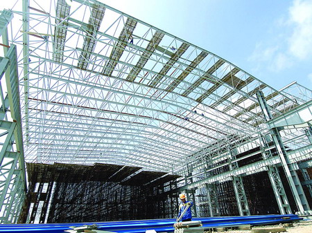 清远船厂网架工程